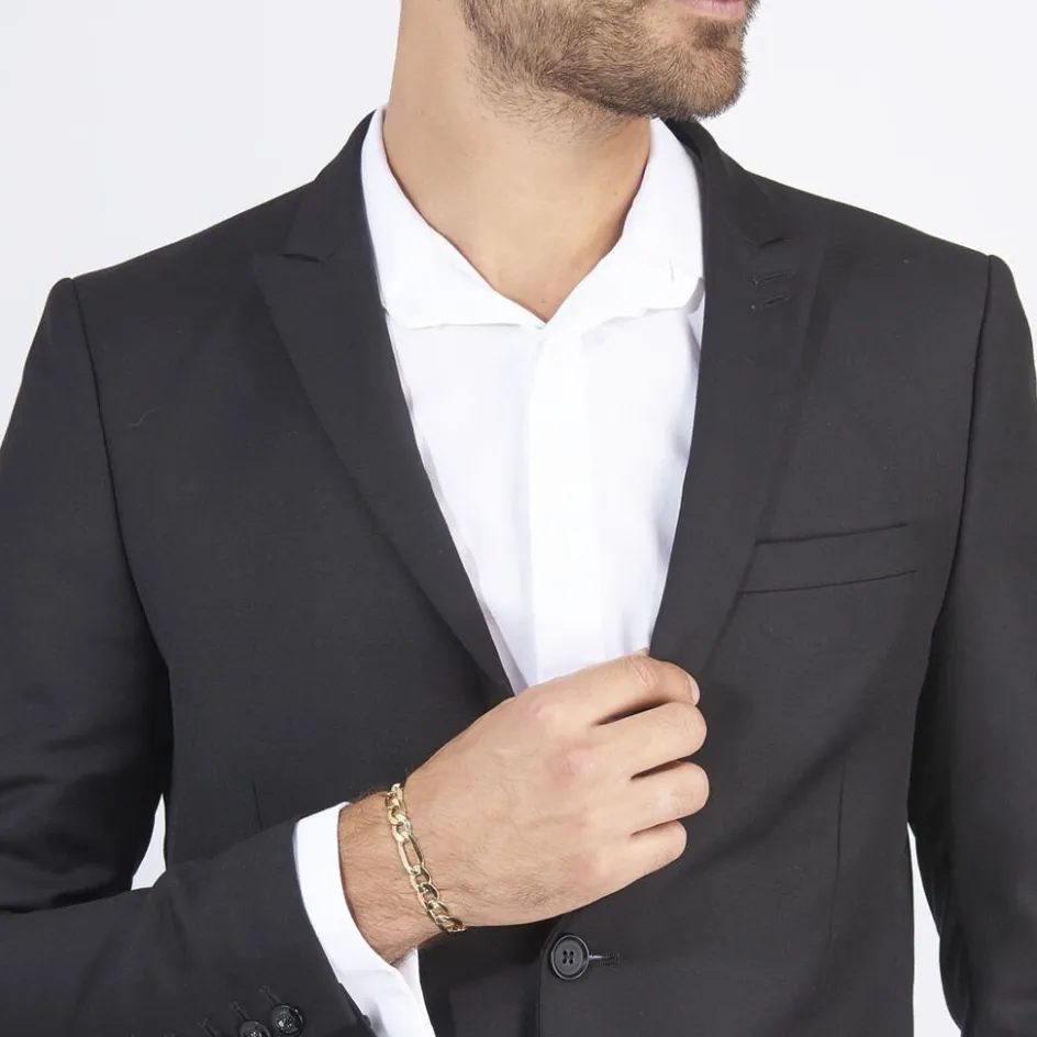 Histoire d'Or Bracelet Maille Alternée or jaune