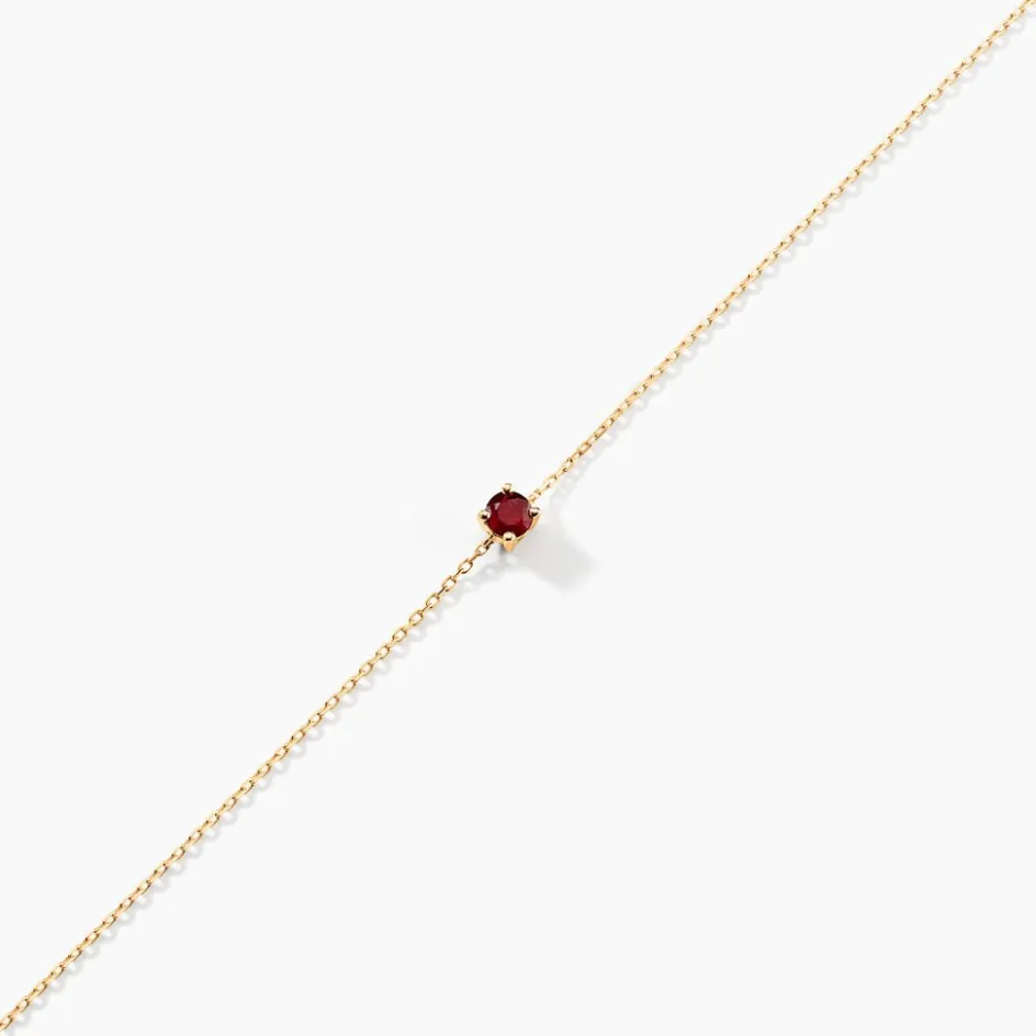 Discount Histoire d'Or Bracelet Or Jaune Onora Rubis or jaune rubis