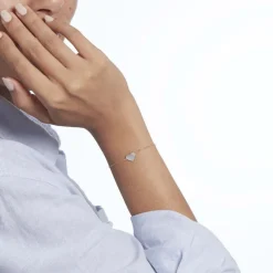 Outlet Histoire d'Or Bracelet Or Jaune Pervenche Nacre