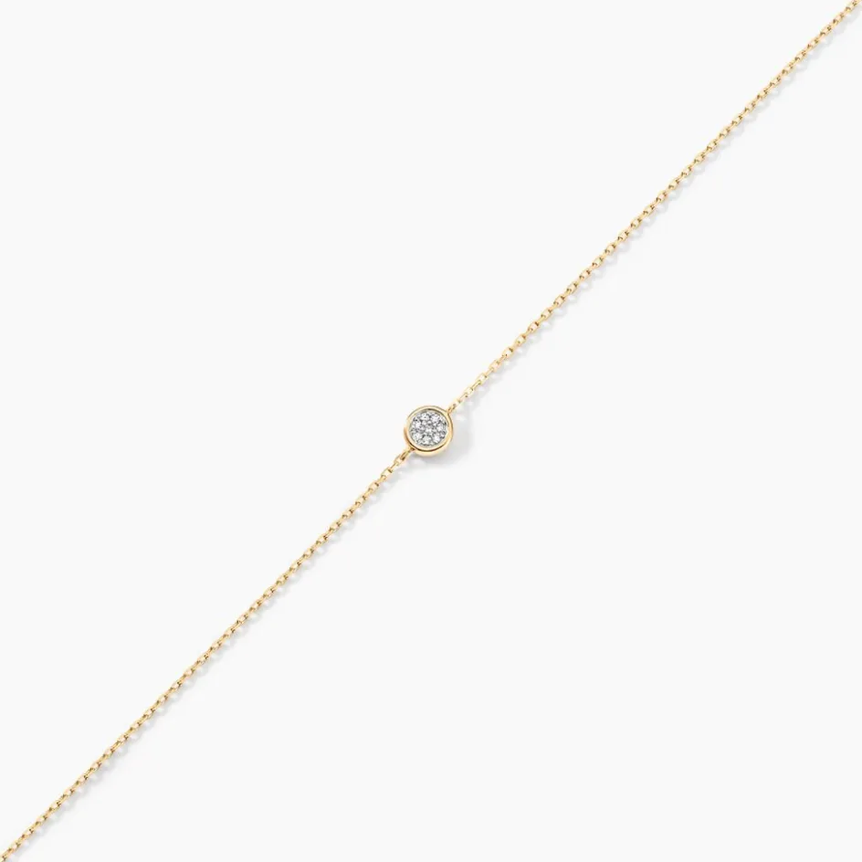 Hot Histoire d'Or Bracelet Or Jaune Sofia Diamants or jaune diamant