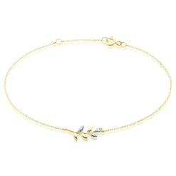 Clearance Histoire d'Or Bracelet Palmiro Or Jaune Diamant