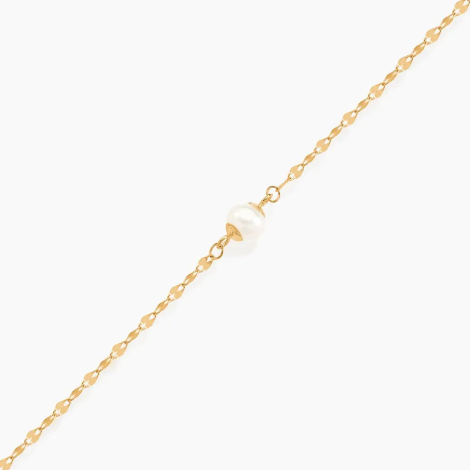 Outlet Histoire d'Or Bracelet Paolina Or Jaune Perle De Culture