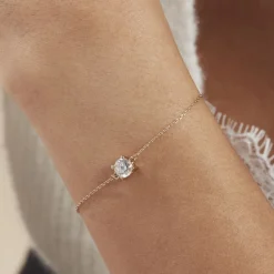 Sale Histoire d'Or Bracelet Plaqué Or Jaune Nilay Oxyde De Zirconium plaqué or jaune oxyde