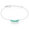 Outlet Histoire d'Or Bracelet Polyna Argent Blanc Pierre De Synthese