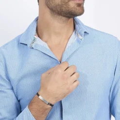 Clearance Histoire d'Or Bracelet Raphael Acier Blanc