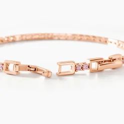 Histoire d'Or Bracelet Rio Tennis Argent Rose Oxyde De Zirconium* Bracelets|Bracelets Fantaisie