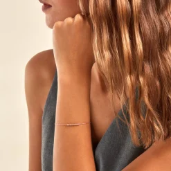 Histoire d'Or Bracelet Rio Tennis Argent Rose Oxyde De Zirconium* Bracelets|Bracelets Fantaisie