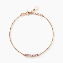 Histoire d'Or Bracelet Rio Tennis Argent Rose Oxyde De Zirconium* Bracelets|Bracelets Fantaisie