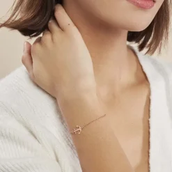 Sale Histoire d'Or Bracelet Sacha Argent Rose