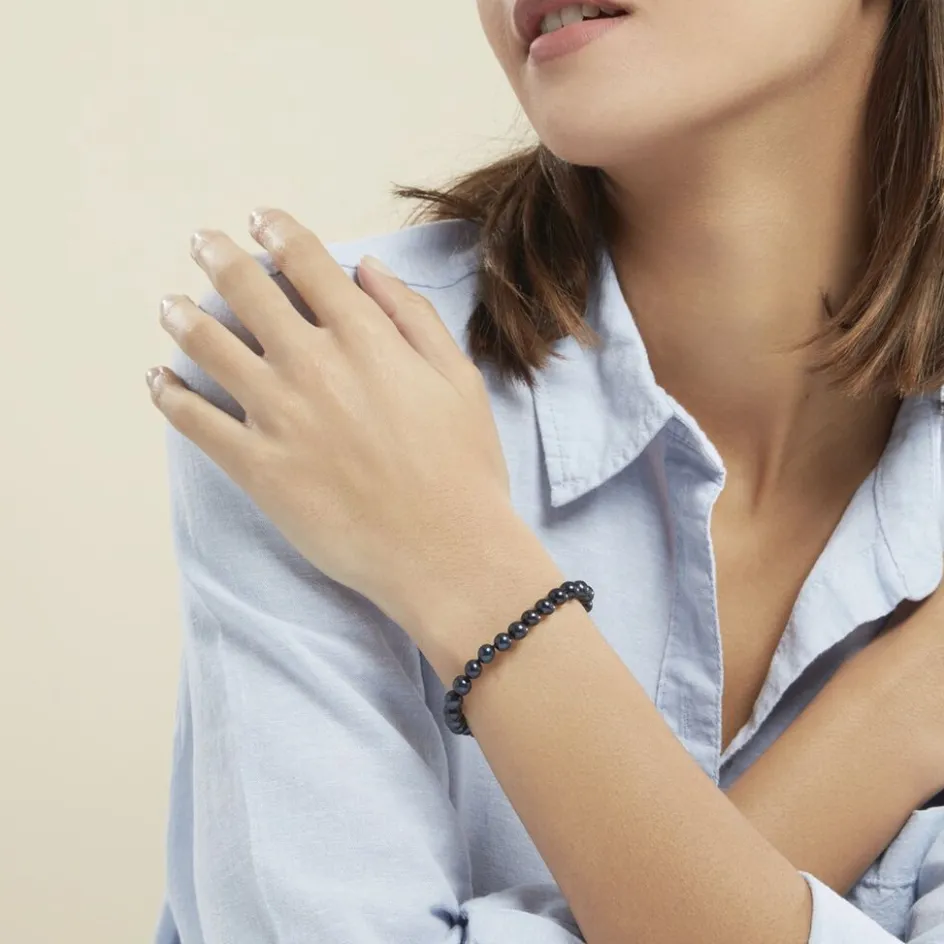 Clearance Histoire d'Or Bracelet Severiane Or Jaune Perle De Culture