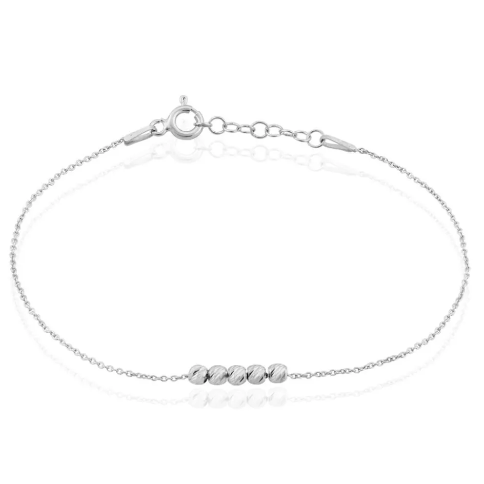 Sale Histoire d'Or Bracelet Soukamba Argent Blanc