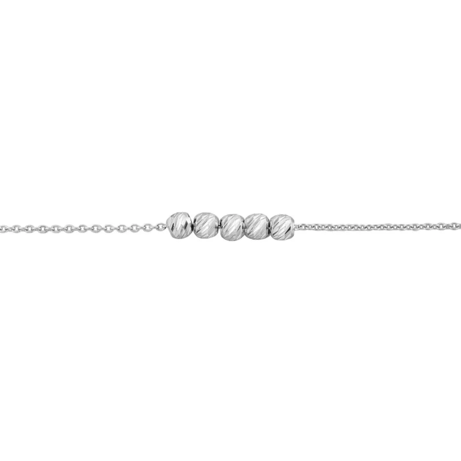 Sale Histoire d'Or Bracelet Soukamba Argent Blanc