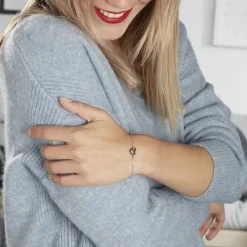 Sale Histoire d'Or Bracelet Sumeyra Argent Blanc Céramique