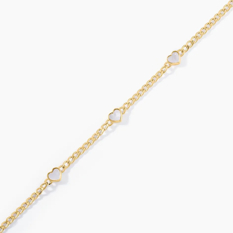 Outlet Histoire d'Or Bracelet Sweetheart Or Jaune Nacre