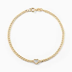 Outlet Histoire d'Or Bracelet Sweetheart Or Jaune Nacre