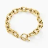 Outlet Histoire d'Or Bracelet Tariia Acier Jaune