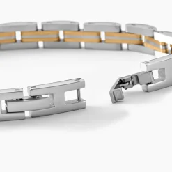 Sale Histoire d'Or Bracelet Tom acier bicolore