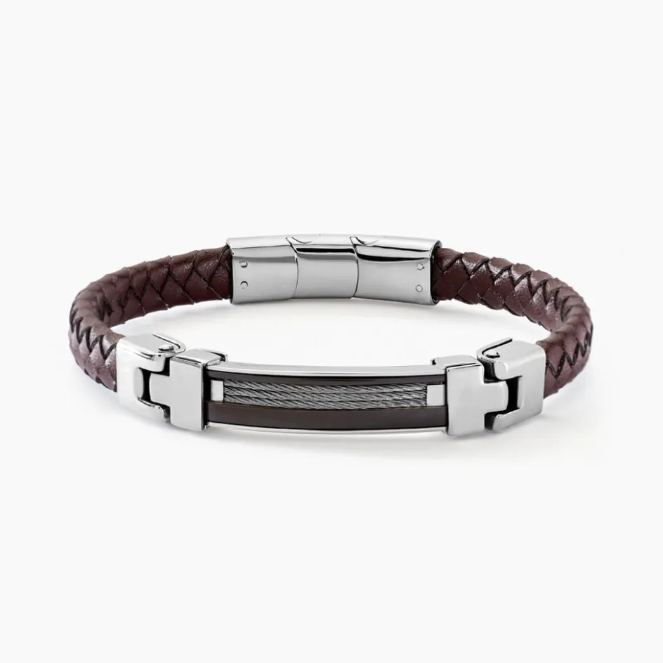 Clearance Histoire d'Or Bracelet Yannick Acier Blanc