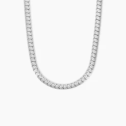 Clearance Histoire d'Or Chaine Marin Acier Blanc