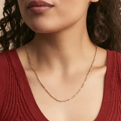 Best Histoire d'Or Chaîne Cameo Maille Alternee 1/3 or jaune