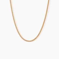 Clearance Histoire d'Or Chaîne Clement Plaqué Or Jaune