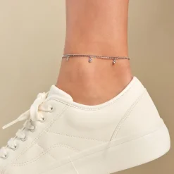 Histoire d'Or Chaîne De Cheville Heidi Argent Blanc Oxyde De Zirconium* Autres Bijoux|Bracelets