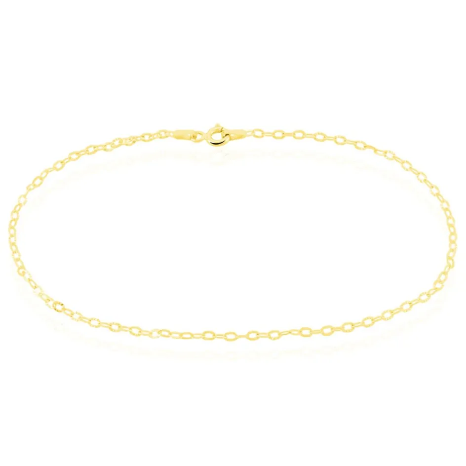 Outlet Histoire d'Or Chaîne De Cheville Maille Solon Or Jaune