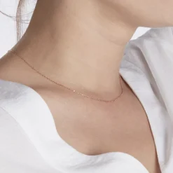 Histoire d'Or Chaîne Igoa Maille Forçat Diamantee* Colliers|Colliers