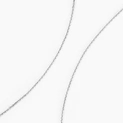 Discount Histoire d'Or Chaîne Igoa Maille Forçat Diamantee Or Blanc