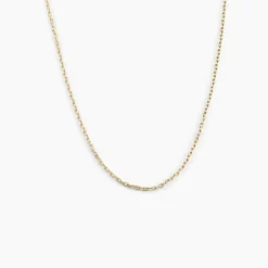 Discount Histoire d'Or Chaîne Igoa Maille Forçat Diamantee Or Jaune