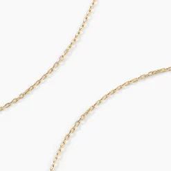 Discount Histoire d'Or Chaîne Igoa Maille Forçat Diamantee Or Jaune