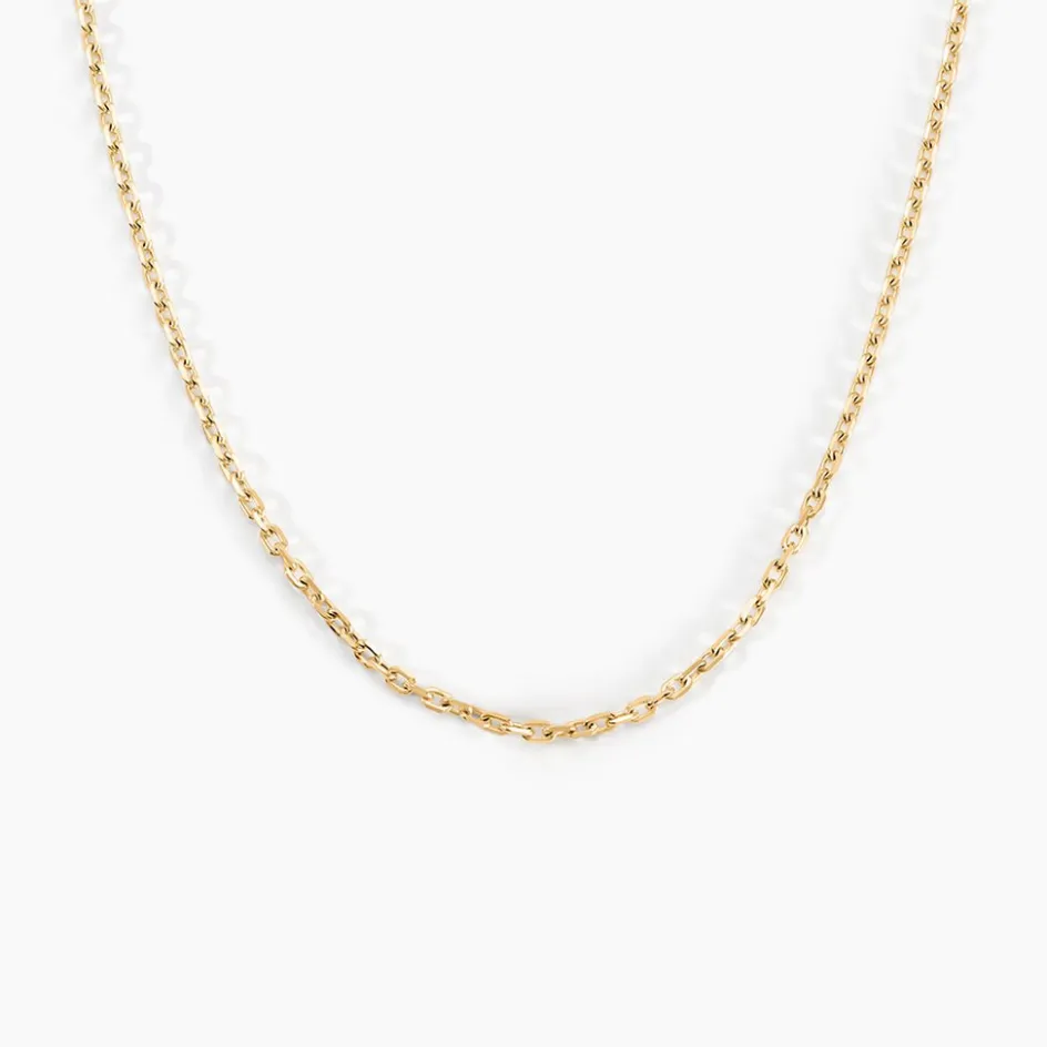 Outlet Histoire d'Or Chaîne Igoa Maille Forçat Diamantee Or Jaune