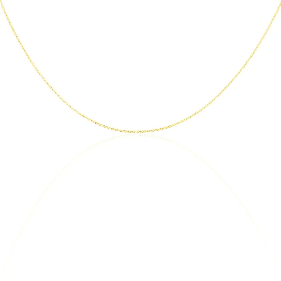 Histoire d'Or Chaîne Igoa Maille Forçat Diamantee* Colliers|Colliers