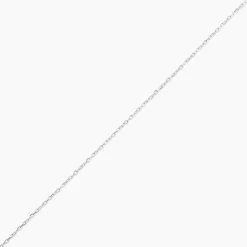 Outlet Histoire d'Or Chaîne Ilan Maille Forçat Ronde Or Blanc