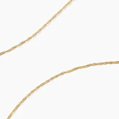 Histoire d'Or Chaîne Imanie Maille Singapour* Colliers|Colliers