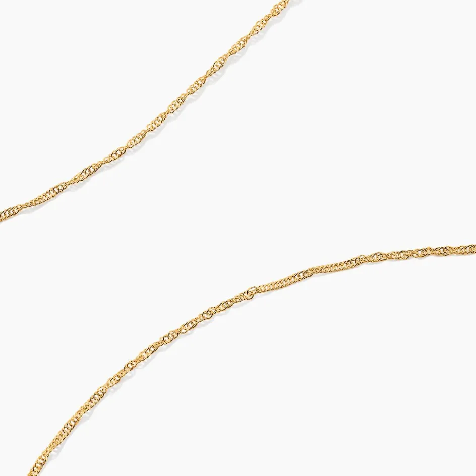 Histoire d'Or Chaîne Imanie Maille Singapour* Colliers|Colliers