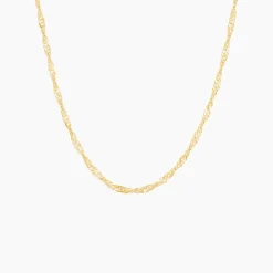 Histoire d'Or Chaîne Imanie Maille Singapour* Colliers|Colliers