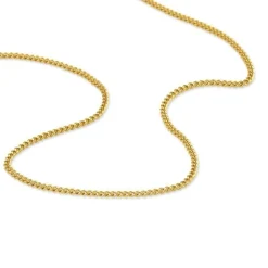 Clearance Histoire d'Or Chaîne Ixia Maille Gourmette Diamantee Or Jaune