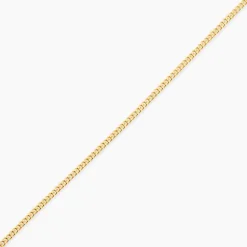 Clearance Histoire d'Or Chaîne Ixia Maille Gourmette Diamantee Or Jaune