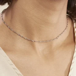 Sale Histoire d'Or Chaîne Mayi Maile Singapour Or Blanc