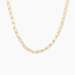 Best Histoire d'Or Chaîne Mayson Or Jaune Maille Cheval