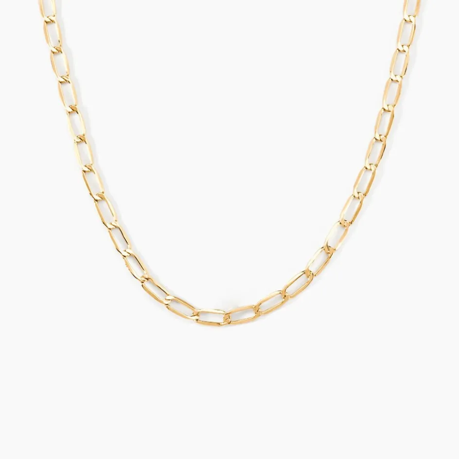 Best Histoire d'Or Chaîne Mayson Or Jaune Maille Cheval