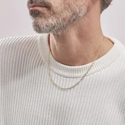 Best Histoire d'Or Chaîne Mayson Or Jaune Maille Cheval