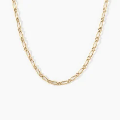 Discount Histoire d'Or Chaîne Ophelio Maille Alternee 1/1 Or Jaune