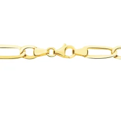 Histoire d'Or Chaîne Ophelio Maille Alternee 1/1 or jaune