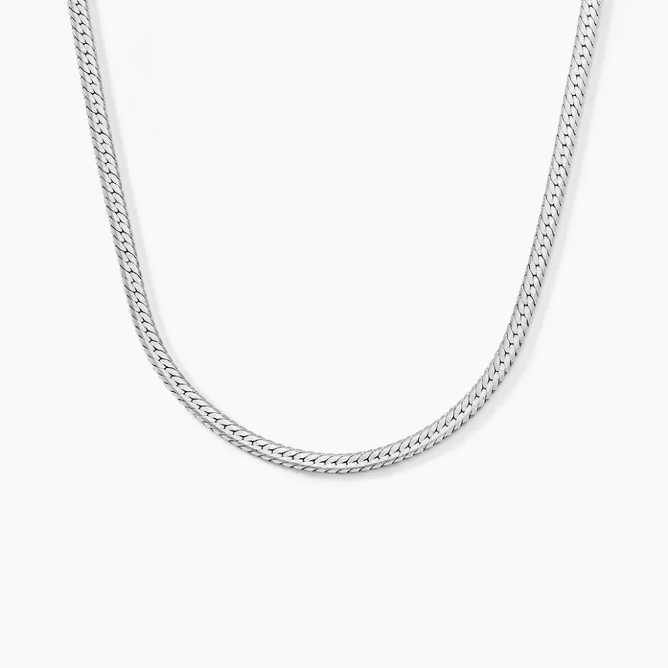 Sale Histoire d'Or Chaîne Thiane Argent Blanc