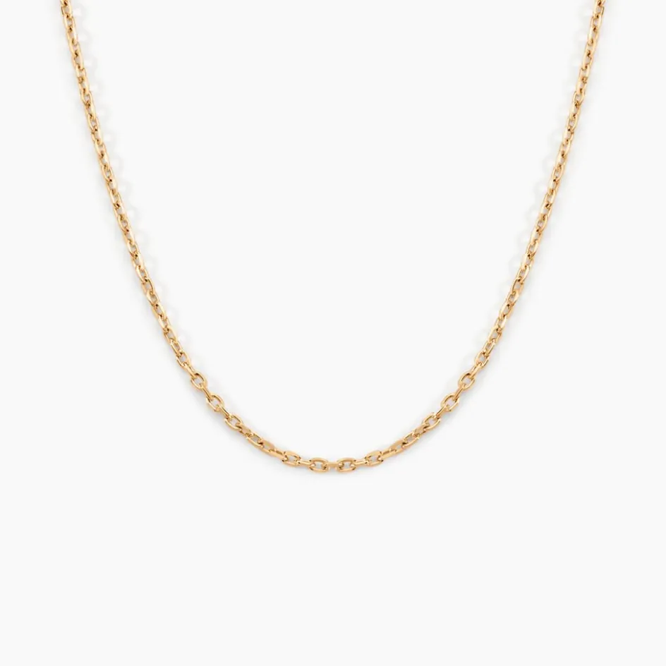 Best Histoire d'Or Chaîne Vince Plaqué Or Jaune