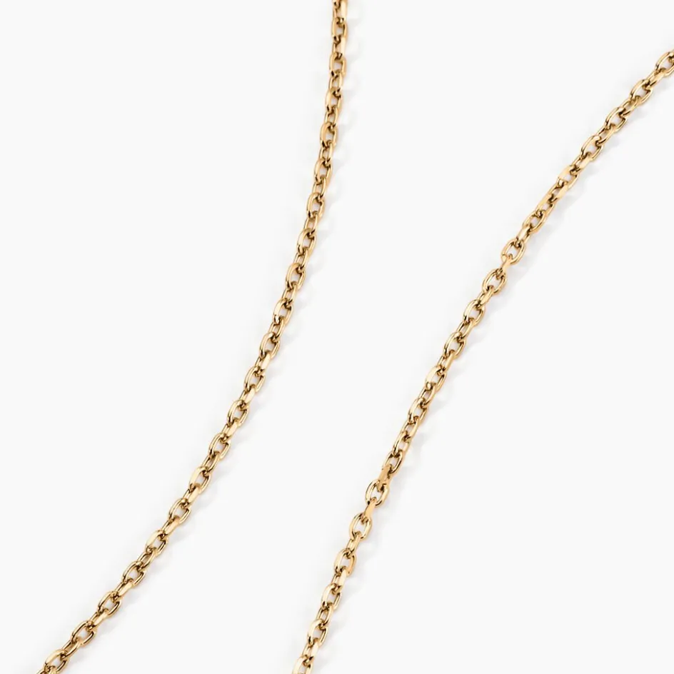 Best Histoire d'Or Chaîne Vince Plaqué Or Jaune