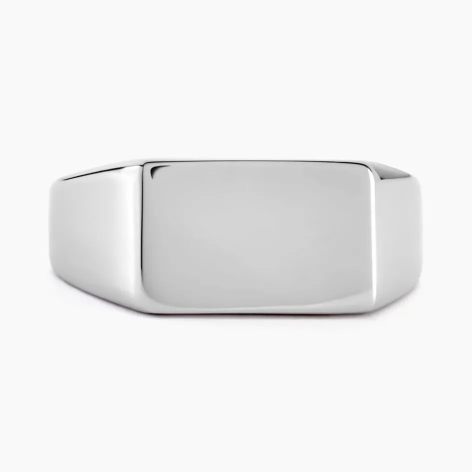 Histoire d'Or Chevalière Luciano* Bagues|Bagues Sans Pierre