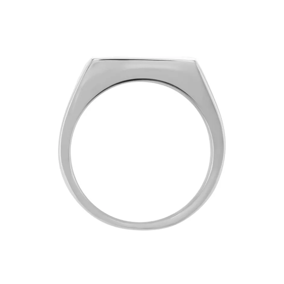 Histoire d'Or Chevalière Luciano* Bagues|Bagues Sans Pierre